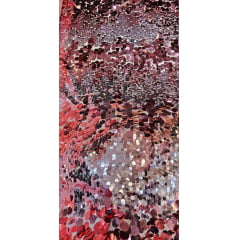 Paetê Bordado Rabanne Sunset Rosa - Comprimento 1 m x Largura 1,30 m 