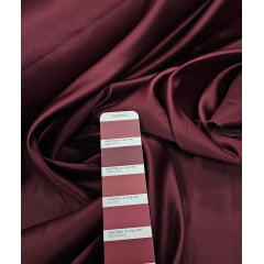 Cetim Bucol Liso Marsala - Comprimento 3,30 m x Largura 1,47 m