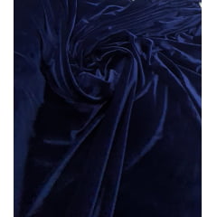 Veludo Spandex c/ Lycra Azul Marinho - Comprimento 0,90 m x Largura 1,47 m Veludo Spandex c/ Lycra Azul Marinho - Comprimento 0,90 m x Largura 1,47 m