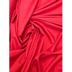 Tricoline Lisa Mista Vermelho Ferrari COM MANCHAS - Comprimento 1,70 m x Largura 1,50 m