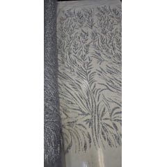 Tule Diamond Prata Modelo LYD064 - Comprimento 0,60 cm x Largura 1,45 m