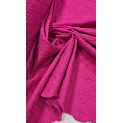 Linho Trovata Bordado Pink - Comprimento 0,85 cm x Largura 1,35 m Linho Trovata Bordado Pink - Comprimento 0,85 cm x Largura 1,35 m