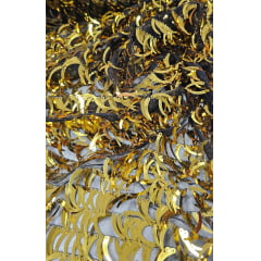 Paetê Bordado Blade Dourado - Comprimento 1 m x Largura 1,47 m