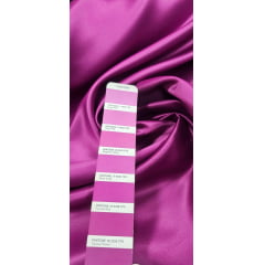 Cetim Bucol Liso Fúcsia  COM MANCHAS -Comprimento  2 m x Largura 1,50 m