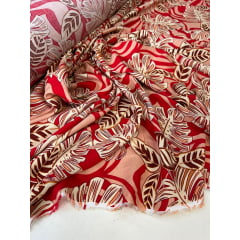 Popeline de Viscose Estampada 418B - Comprimento 1,20 m x Largura 1,47 m