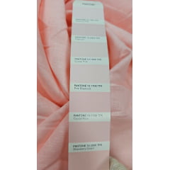 Linho Puro Rosa Bebê COM SUJEIRA - Comprimento 0,65 cm x Largura 1,40 m