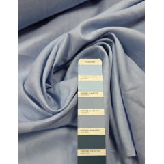 Linho Puro Azul Serenity COM SUJEIRA - Comprimento 1 m x Largura 1,40 m