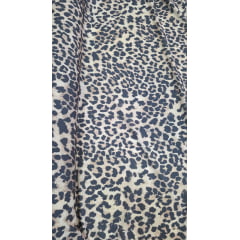 Microfibra Estampada com Elastano Animal Print Onça - Comprimento 0,60 cm x Largura 1,45 m Microfibra Estampada com Elastano Animal Print Onça - Comprimento 0,60 cm x Largura 1,45 m