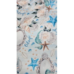 Cetim Estampado Digital Odoyá Iemanjá COM DEFEITO - Largura 1,47 m x Comprimento 0,80 cm Cetim Estampado Digital Odoyá Iemanjá COM DEFEITO - Largura 1,47 m x Comprimento 0,80 cm