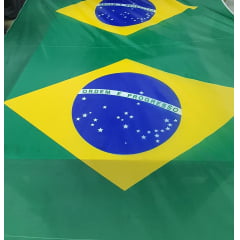 Bandeira do Brasil em Failete  COM ADESIVO- Largura 1,50m x 0,95 m de comprimento