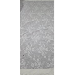 Layse Bordada Branca Modelo I06 COM SUJEIRA - Comprimento 1,70 m x Largura 1,30 m