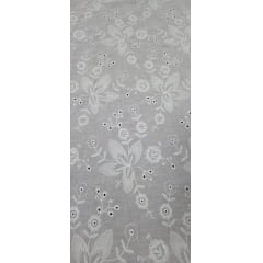 Layse Bordada Branca Modelo I06 COM SUJEIRA - Comprimento 1,70 m x Largura 1,30 m