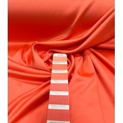 Crepe Amanda Liso Coral Claro - Comprimento 0080 cm x Largura 1,50 m Crepe Amanda Liso Coral Claro - Comprimento 0080 cm x Largura 1,50 m