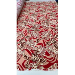 Popeline de Viscose Estampada 418B - Comprimento 0,50 cm x Largura 1,47 m 