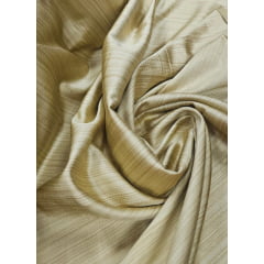 Jacquard Gobelem de Viscose Listrado Ouro  - Comprimento 1,50 x Largura 1,25 m