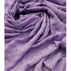 Crepe Tulum Com Elastano Lilás - Comprimento 1 m x Largura 1,47 m Crepe Tulum Com Elastano Lilás - Comprimento 1 m x Largura 1,47 m