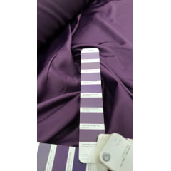Crepe Amanda Liso Roxo Berinjela - Comprimento 1 m x Largura 1,50 m