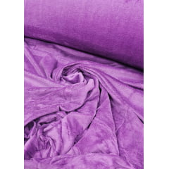 Ultra Soft Fleece Dupla Face Fúcsia Claro COM SUJEIRA - Comprimento 4 m x Largura 1,90 m
