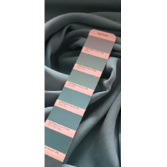 Viscose Lisa Premium Sarjada Aveludada Verde Tiffany Escuro - Comprimento 2,30 m x Largura 1,47 m