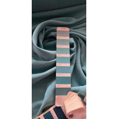 Viscose Lisa Premium Sarjada Aveludada Verde Tiffany Escuro COM SUJEIRA - Comprimento 0,55 m x Largura 1,47 m Viscose Lisa Premium Sarjada Aveludada Verde Tiffany Escuro COM SUJEIRA - Comprimento 0,55 m x Largura 1,47 m