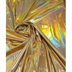 Vinil Furtacor Dourado com Elastano - Comprimento 1 m x Largura 1,50 m Vinil Furtacor Dourado com Elastano - Comprimento 1 m x Largura 1,50 m