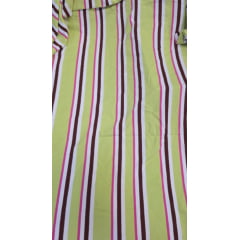 Malha viscolycra fundo limao listrado - Comprimento 0,90 cm x Largura 1,80 m