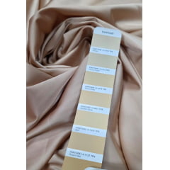 Cetim c/ elastano Splendor Dull Opaco Doce de Leite - Comprimento 1,60 m x Largura 1,47 m