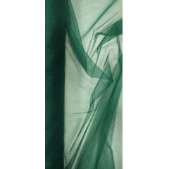 Tule Shine Verde Floresta - Comprimento 3 m x Largura 3 m