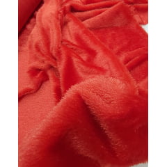 Pelúcia Sutilli Coral - Comprimento 1,50 m x Largura 1,60 m