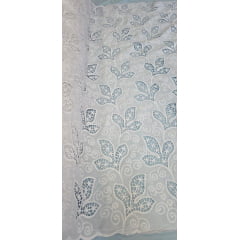 Layse Richelieu African Branco - Comprimento 0,85 cm x Largura 1,30 m