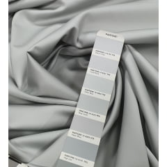 Percal Egípcio Acetinado Cinza Claro - 400 Fios - Largura 2,80m - Comprimento 1 m x Largura  2,80 M
