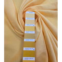 Linho com Viscose Amarelo Manga  COM MANCHA - Comprimento  1 m x Largura 1,40 m