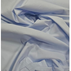 Tricoline Premium com Elastano Azul Bebê  - Comprimento 2,50 m x Largura 1,50 m