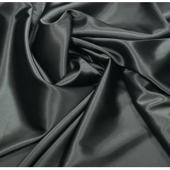 Cetim Bucol Liso Preto - Comprimento 0,80 cm x Largura 1,50 m