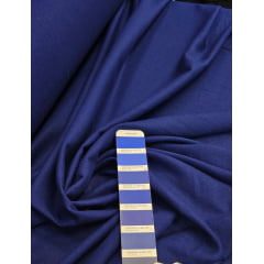 Linho com Viscose Azul Marinho COM SUJEIRA  - Comprimento 0,80 cm Largura 1,40 m 
