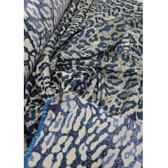 Bengaline Jacquard Animal Print - Comprimento 1 m x Largura 1,50 m