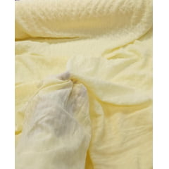 Crepe Tulum Com Elastano Amarelo - Comprimento 0,85 cm x Largura 1,47