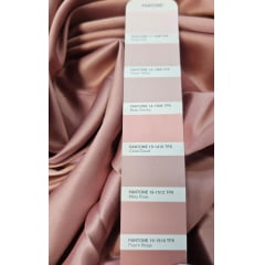 Crepe Amanda Liso Rosê - Comprimento 2 m x Largura 2,50 m
