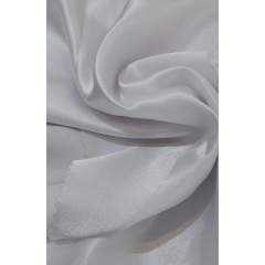 Cetim Mellow Liso Branco  COM SUJEIRA E AMASSADO - Comprimento 3 m x Largura 1,47 m