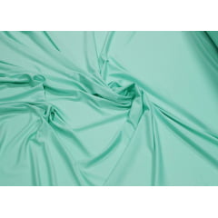 Malha Helanca Lisa Verde Tiffany COM SUJEIRA - Comprimento 2 m x Largura 1,80 m