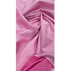 Mescla Jeans Rosa Dupla Face  - Comprimento 0,95 cm x Largura 1,50m
