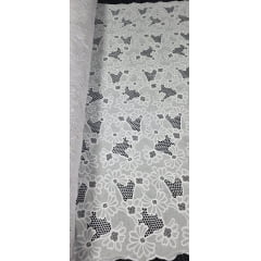 Layse Richelieu Branca I33 - Comprimento 0,70 cm x Largura 1,30 m