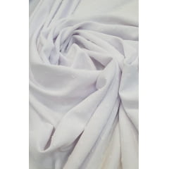 Crepe Air Flow Duna Salpico Branco - Comprimento 1,80 m x Largura 1,50 m
