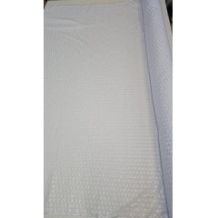 Layse Austríaca Branca  Bordada  Modelo 02 - Comprimento 1 m x Largura 1,30 m