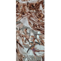 Paetê Bordado Blade Rosê Gold - Comprimento 0,90 cm x Largura 1,47 m