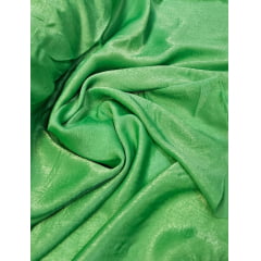 Seda Lisa Gloss Satin Exclusive Verde Claro - Comprimento 1,50m x Largura 1,50 m