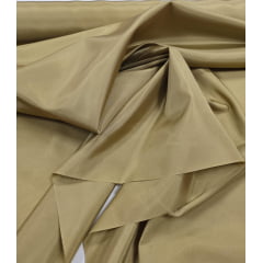 Tafetá Indiano Toque de Seda Dourado - Comprimento 3,80 m x Largura 1,45 m