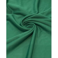 Malha Helanca Lisa Verde  COM MANCHA- Comprimento 2 m x Largura 1,80 m