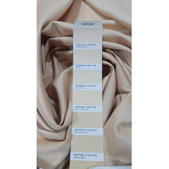 Crepe Amanda Liso Areia - Comprimento 1,50 m x Largura 1,50 m