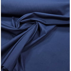 Tricoline Fio 40 Ibirapuera Textil Azul Marinho - Comprimento 3,50 m x Largura 1,45 m